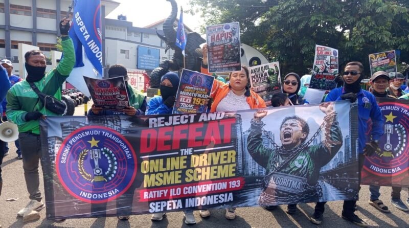 SEPETA meminta pemerintah mengakui pengemudi dan kurir platform sebagai kategori pekerja baru (Foto/Dok. Pribadi)