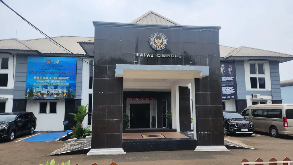 Lapas Kelas IIA Cibinong yang sempat bersitegang saat kunjungan Ombudsman RI. (Liputan6.com/Dicky Agung Prihanto)