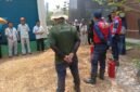 Damkar dan Rapid Indonesia Edukasi Keselamatan Kebakaran di Kantor Anita Rohmah (foto/istimewa)