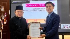 Kuasa Hukum korban, Gusti Rian Saputra, Masukkan Surat Laporan ke Komnas Perempuan (Foto: Istimewa)