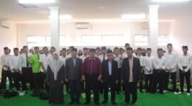 Institut bina madani, gelar propesa mahasiswa baru (doc. Ist/pb)