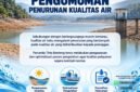 Perumda Tirta Benteng Kota Tangerang menyampaikan pengumuman terkait penurunan kualitas air akibat musim kemarau. (Sumber: Ig/@perumdatirtabenteng)