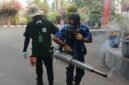 Fogging Graha Yadika, Rapid Indonesia dan Damkar Sisir Sarang Nyamuk (foto/istimewa)