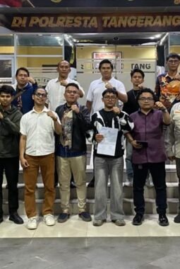 Aliansi Pemuda Laporkan Dugaan Pembubaran Ibadah ke Polresta Tangerang
