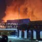 Kantor ATR/BPN Karawang terbakar (foto/ist)