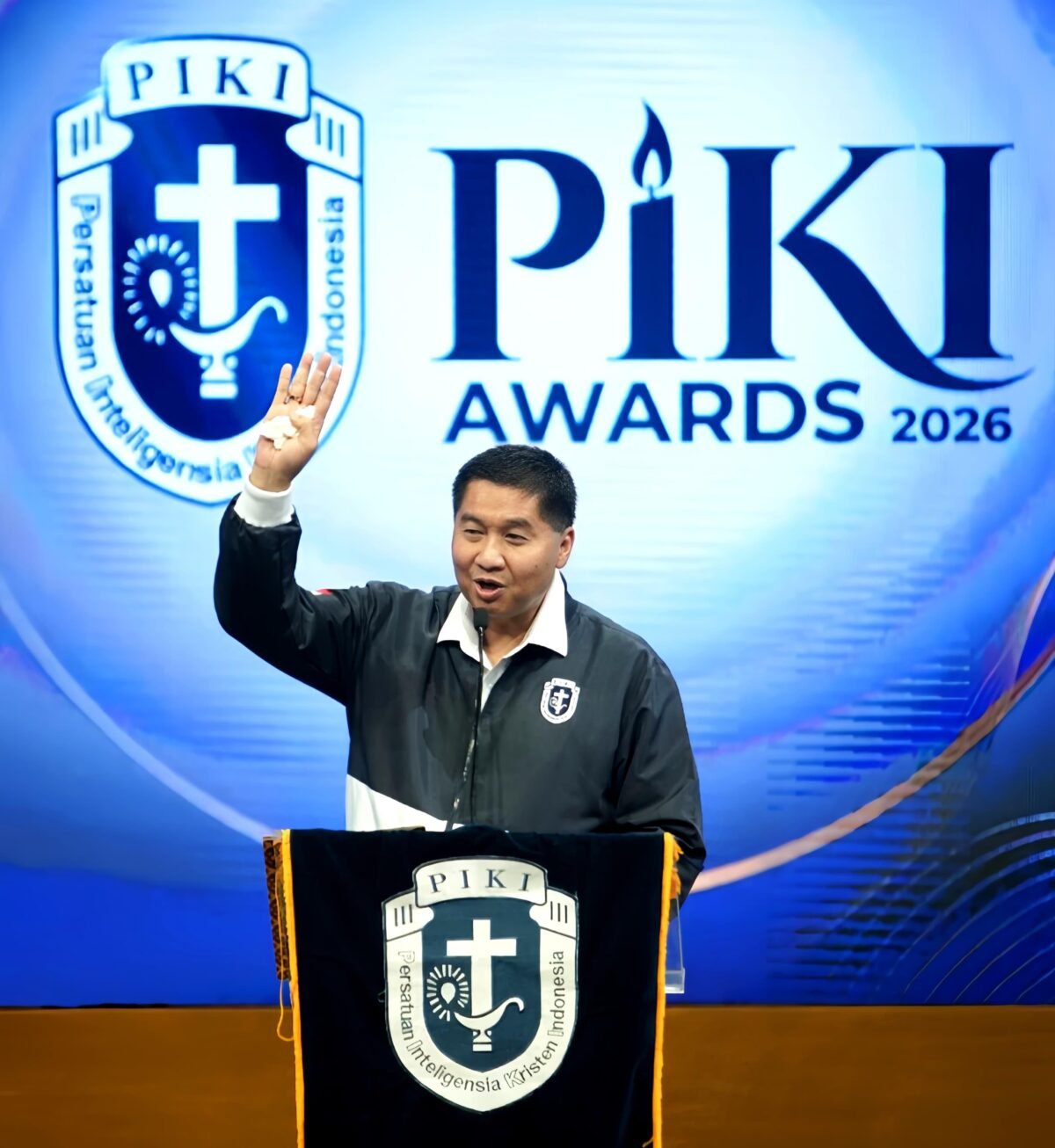 Ketua Umum PIKI, Maruarar Sirait, Saat Berikan Sambutan di PIKI Awards 2026 (Foto: Agung/PusatBerita)