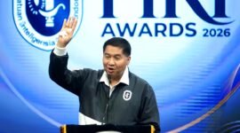 Ketua Umum PIKI, Maruarar Sirait, Saat Berikan Sambutan di PIKI Awards 2026 (Foto: Agung/PusatBerita)